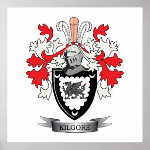 Póster Escudo de armas del escudo de la familia de