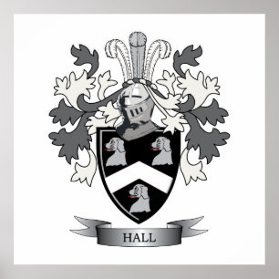 Póster Escudo de armas del escudo de la familia de