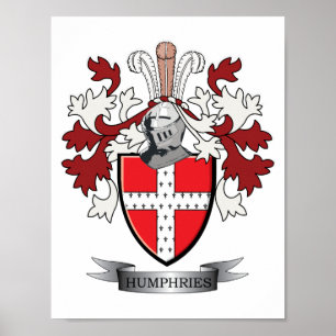 Póster Escudo de armas del escudo de la familia de