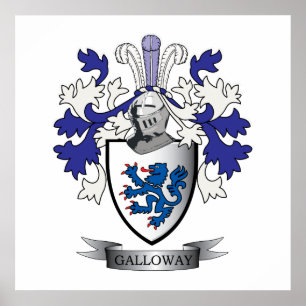 Póster Escudo de armas del escudo de la familia de