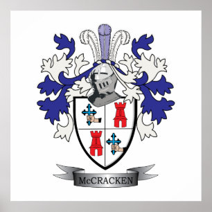 Póster Escudo de armas del escudo de la familia de