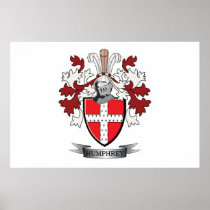 Póster Escudo de armas del escudo de la familia de