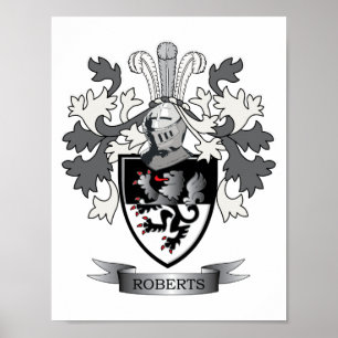 Póster Escudo de armas del escudo de la familia de