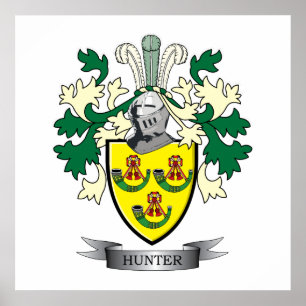 Póster Escudo de armas del escudo de la familia del