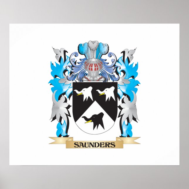 Póster Escudo de armas: escudo familiar (Frente)