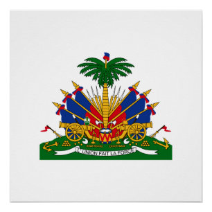 Póster Escudo de armas haitiano