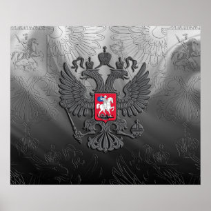 Póster Escudo de armas ruso