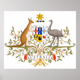 Póster Escudo de Australia