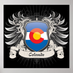 Póster Escudo de Colorado