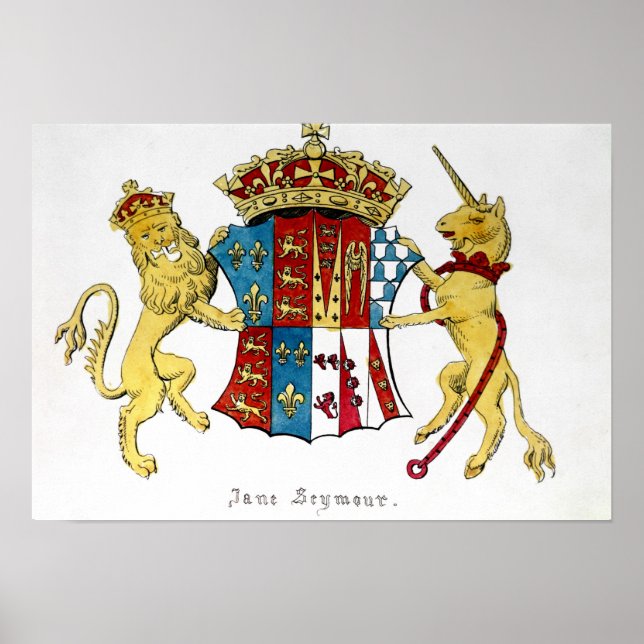 Póster Escudo de Jane Seymour (Frente)