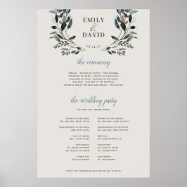 Póster Escudo de jardín | Eggshell | Rótulo del programa