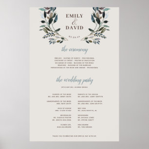 Póster Escudo de jardín   Eggshell   Rótulo del programa 