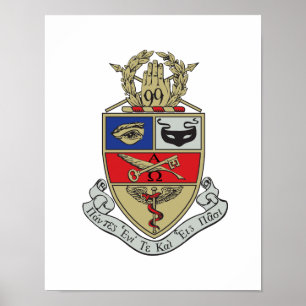 Póster Escudo de Kappa Psi