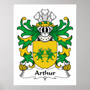 Póster Escudo de la familia de Arturo