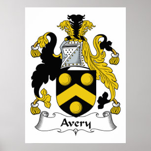 Póster Escudo de la familia de Avery