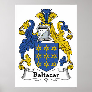 Póster Escudo de la familia de Baltazar