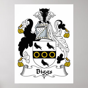 Póster Escudo de la familia de Biggs