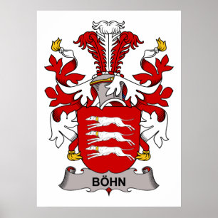 Póster Escudo de la familia de Bohn