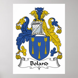 Póster Escudo de la familia de Boland