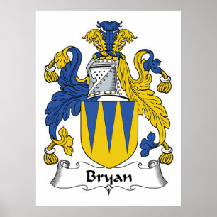 Póster Escudo de la familia de Bryan
