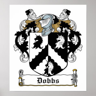 Póster Escudo de la familia de Dobbs