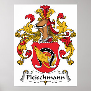 Póster Escudo de la familia de Fleischmann