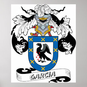 Póster Escudo de la familia de García