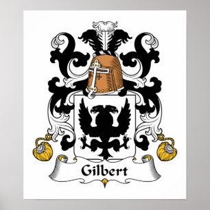 Póster Escudo de la familia de Gilbert