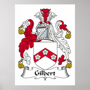 Póster Escudo de la familia de Gilbert