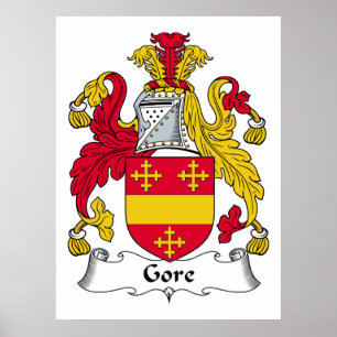 Póster Escudo de la familia de Gore