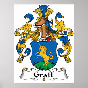 Póster Escudo de la familia de Graff