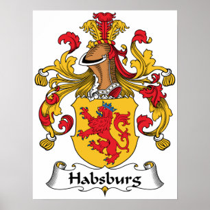 Póster Escudo de la familia de Habsburgo