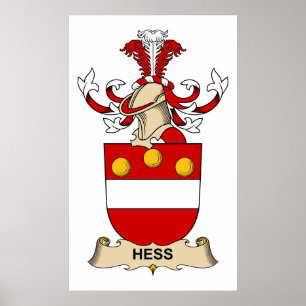 Póster Escudo de la familia de Hess