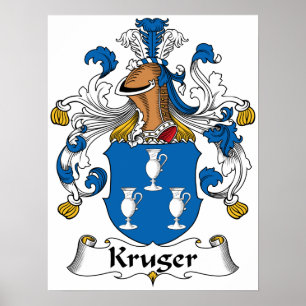 Póster Escudo de la familia de Kruger