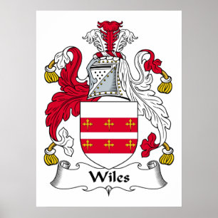 Póster Escudo de la familia de los Wiles