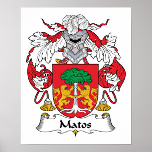 Póster Escudo de la familia de Matos