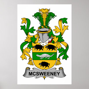 Póster Escudo de la familia de McSweeney