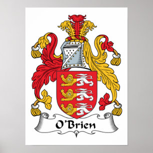 Póster Escudo de la familia de O'Brien