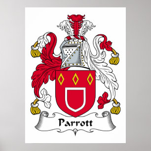 Póster Escudo de la familia de Parrott