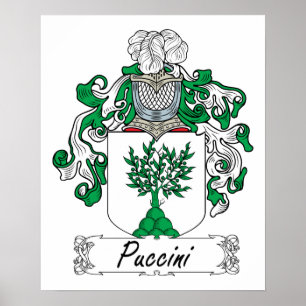 Póster Escudo de la familia de Puccini