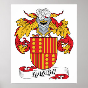 Póster Escudo de la familia de Ramón
