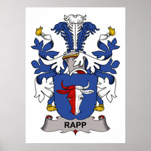 Póster Escudo de la familia de Rapp