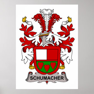 Póster Escudo de la familia de Schumacher
