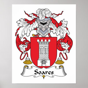 Póster Escudo de la familia de Soares