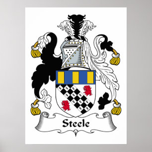 Póster Escudo de la familia de Steele