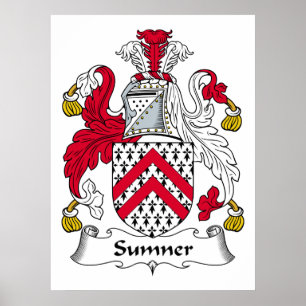 Póster Escudo de la familia de Sumner