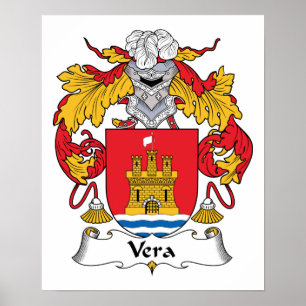 Póster Escudo de la familia de Vera