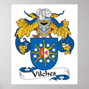 Póster Escudo de la familia de Vilches