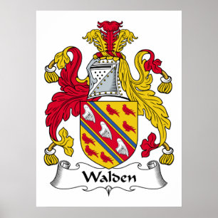 Póster Escudo de la familia de Walden