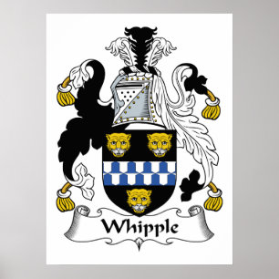 Póster Escudo de la familia de Whipple